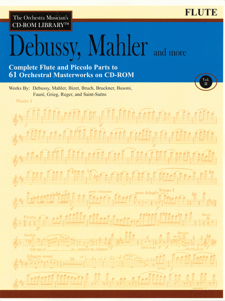 Debussy, Mahler and More - Volume II (Flute)