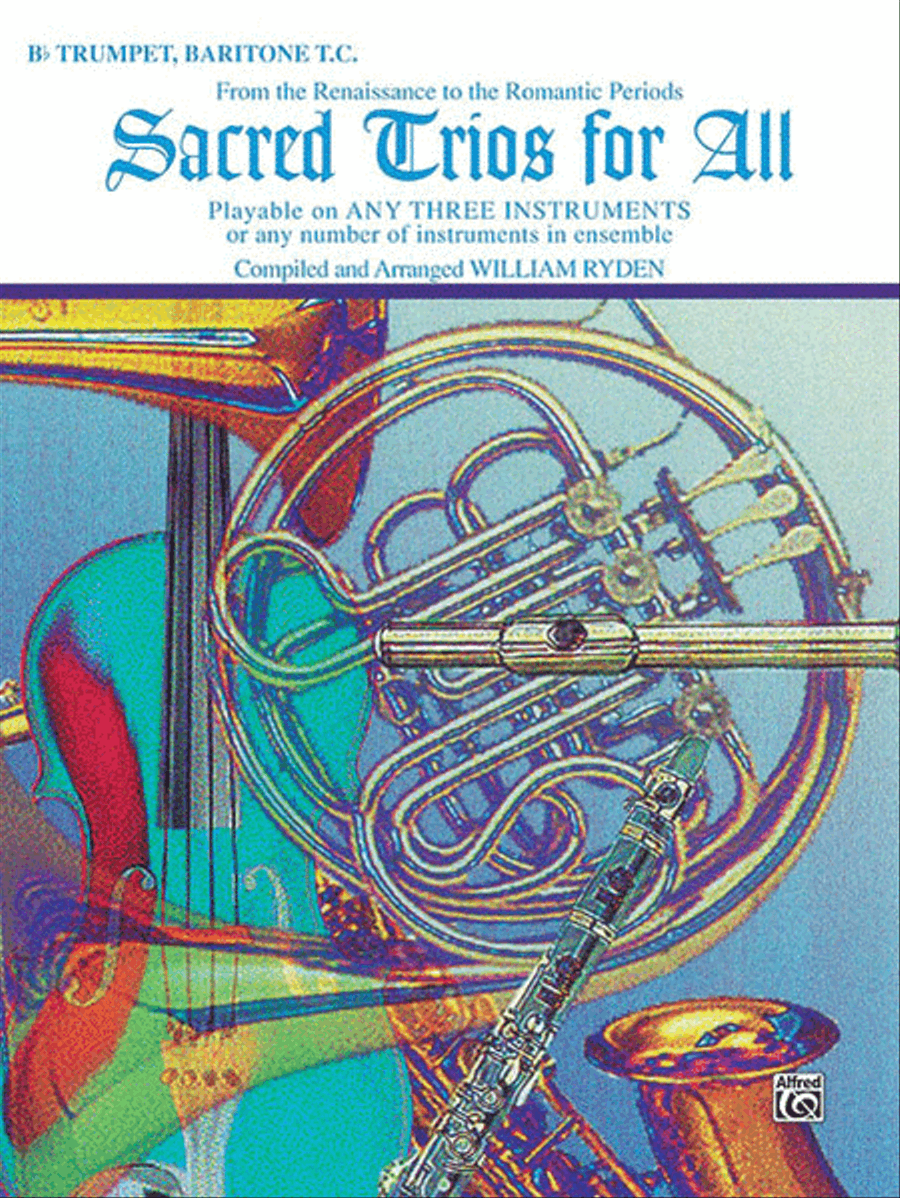 Sacred Trios for All (From the Renaissance to the Romantic Periods) Small Ensemble scores gallery preview page 1