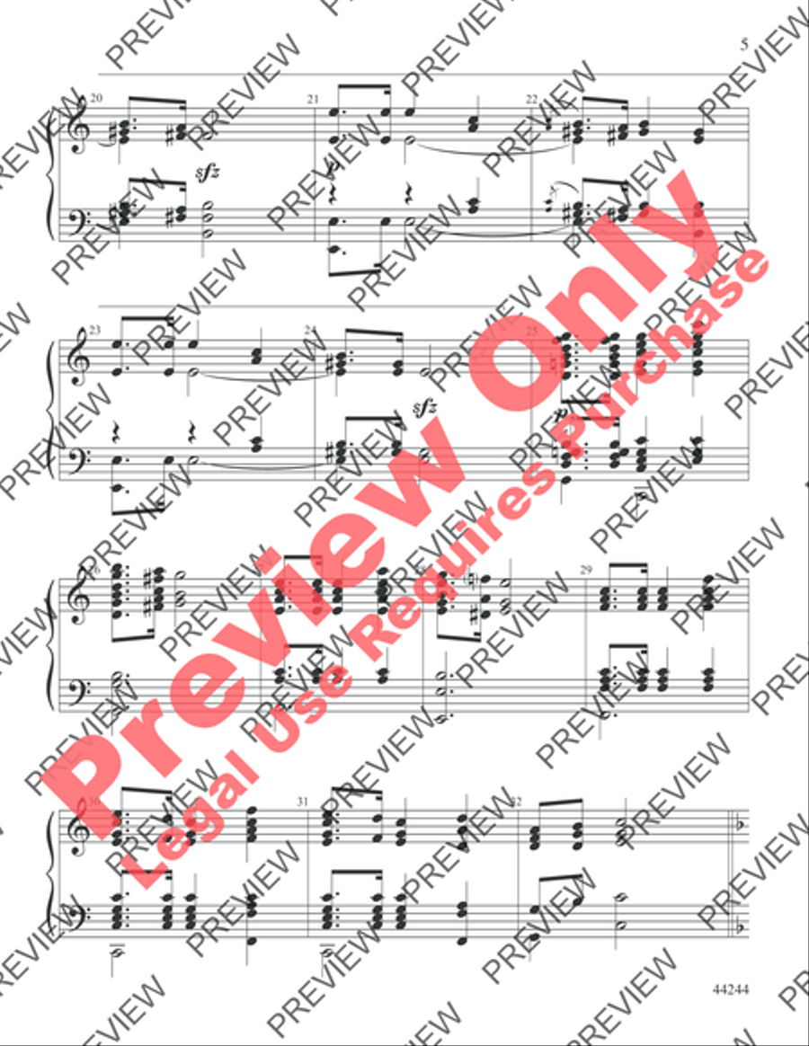 Mazurka, Opus 68, No. 3 Mazurka, Opus 68, No. 3 Handbell Choir scores gallery preview page 5