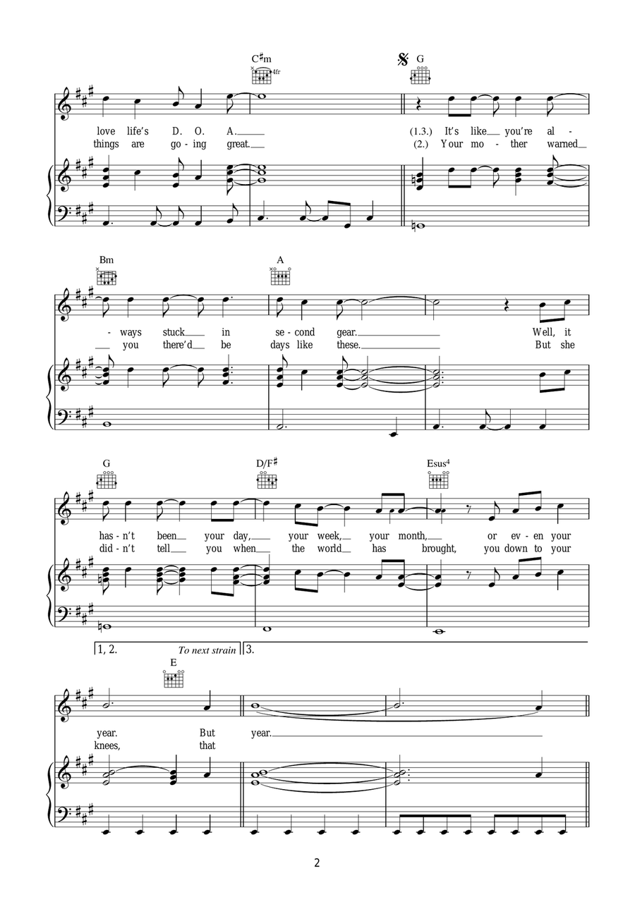 I'll Be There For You (theme from Friends) Acoustic Guitar scores gallery preview page 2