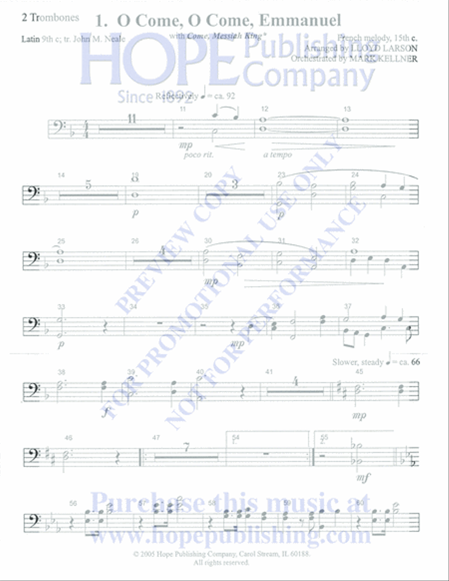 Emmanuel Emmanuel Orchestra scores gallery preview page 260