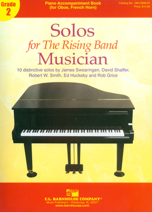 Book cover for Solos for The Rising Band Musician