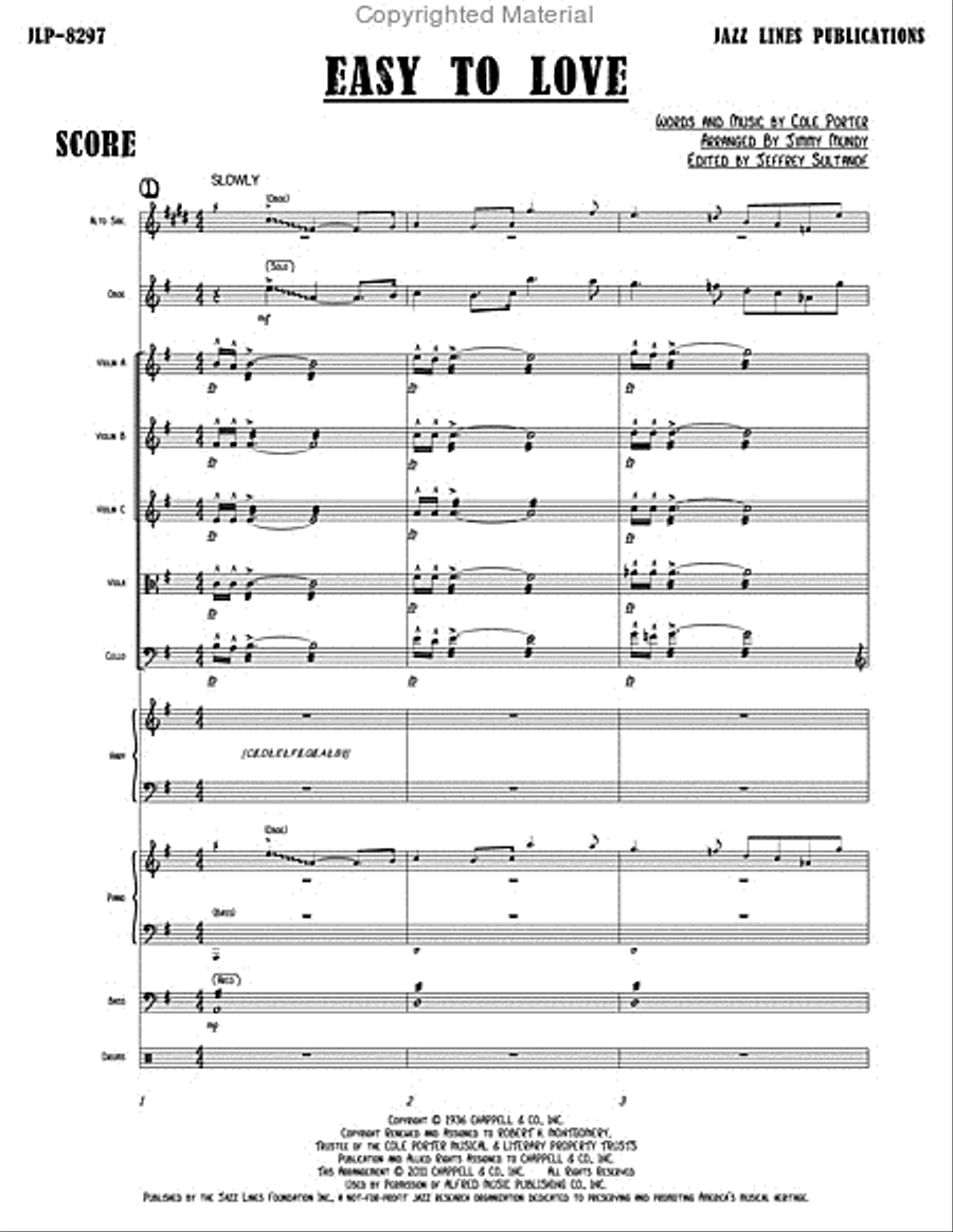 Easy To Love Oboe scores gallery preview page 4