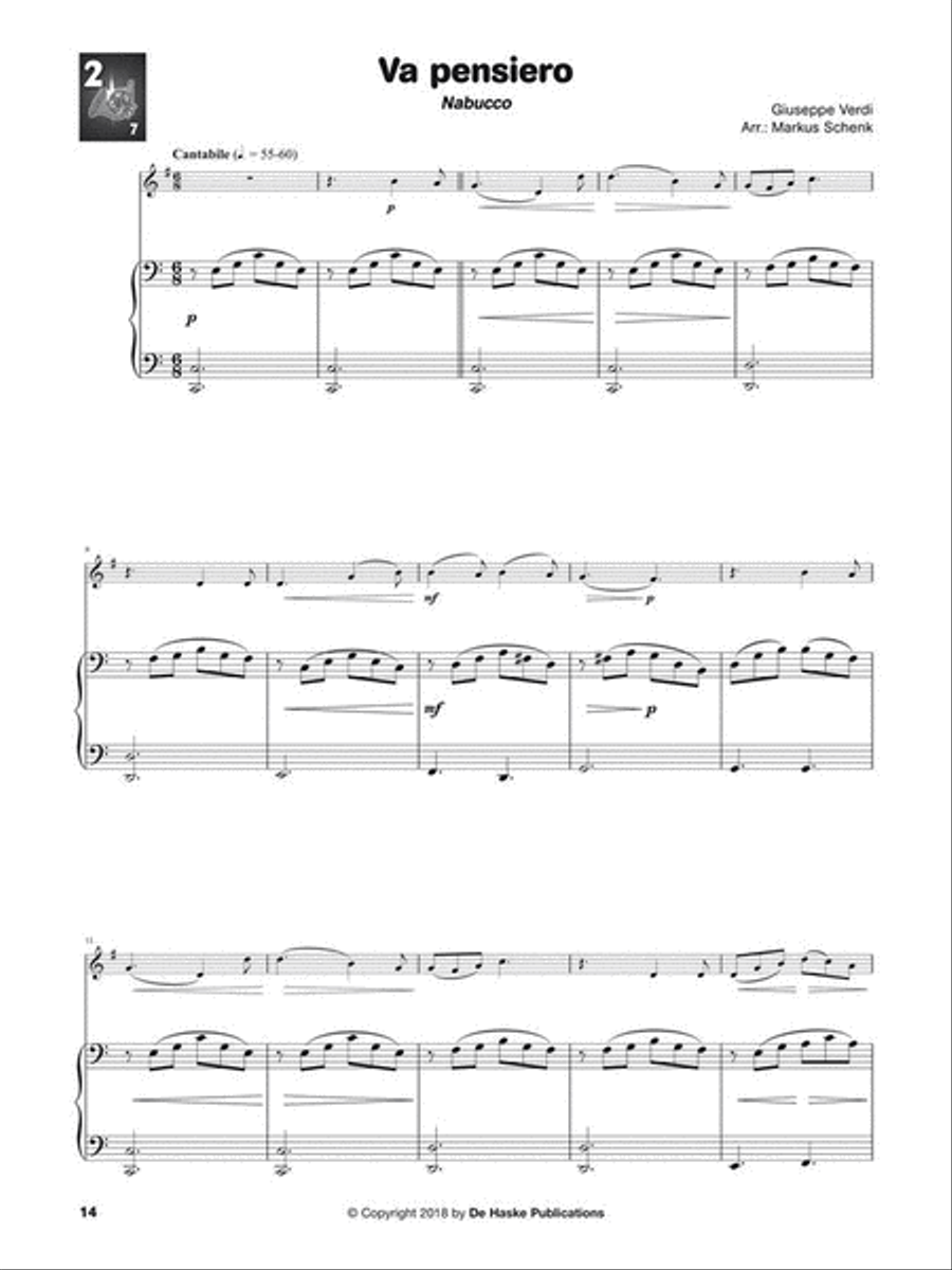 Écouter, lire & jouer - Les Airs d'Opéra Horn scores gallery preview page 4