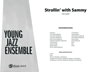 Book cover for Strollin' with Sammy: Score