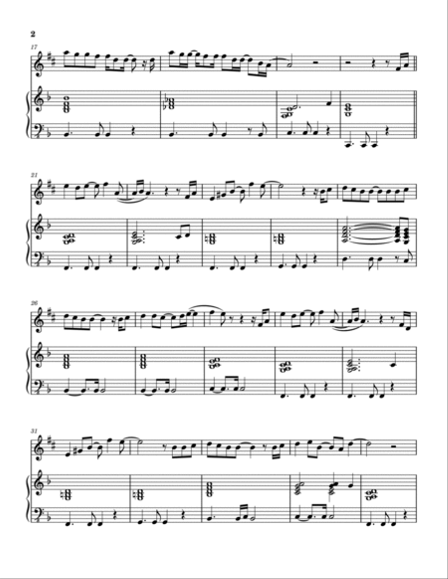 Words Get In The Way Alto Saxophone scores gallery preview page 3