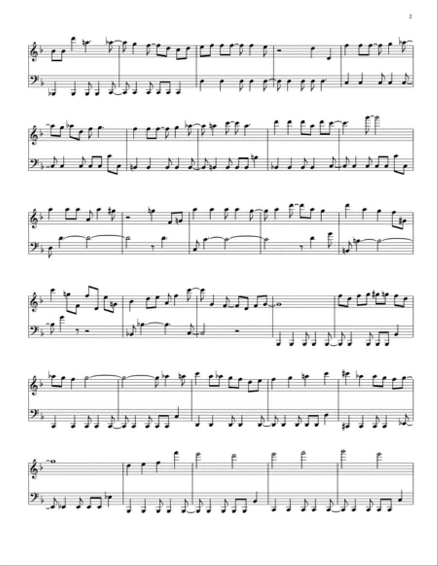 Megalovania Part scores gallery preview page 2