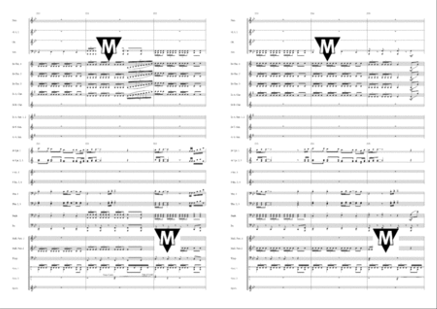 The Count of Monte Cristo Concert Band scores gallery preview page 24