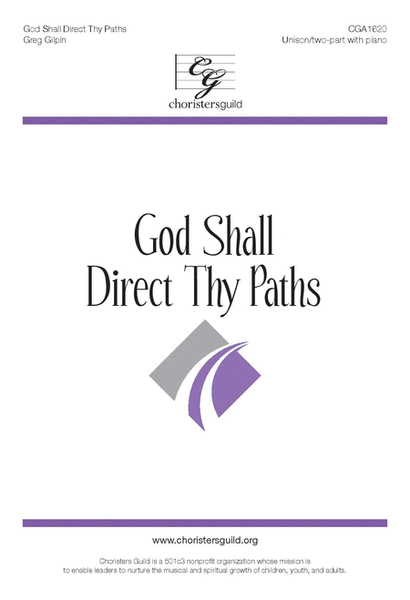 God Shall Direct Thy Paths image number null