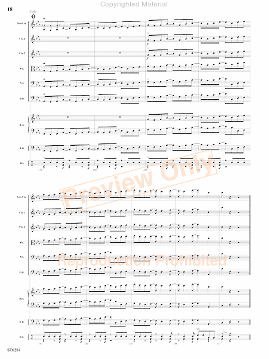 Watch Out! String Orchestra scores gallery preview page 19