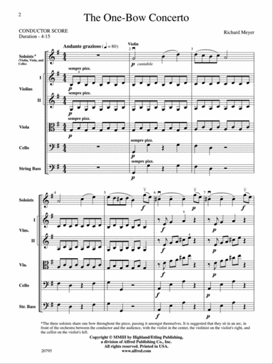 The One-Bow Concerto