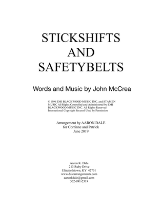 Stickshifts And Safetybelts