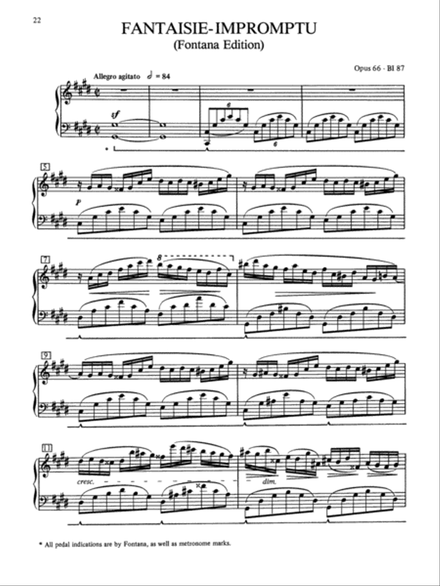 Fantaisie-Impromptu Small Ensemble scores gallery preview page 4