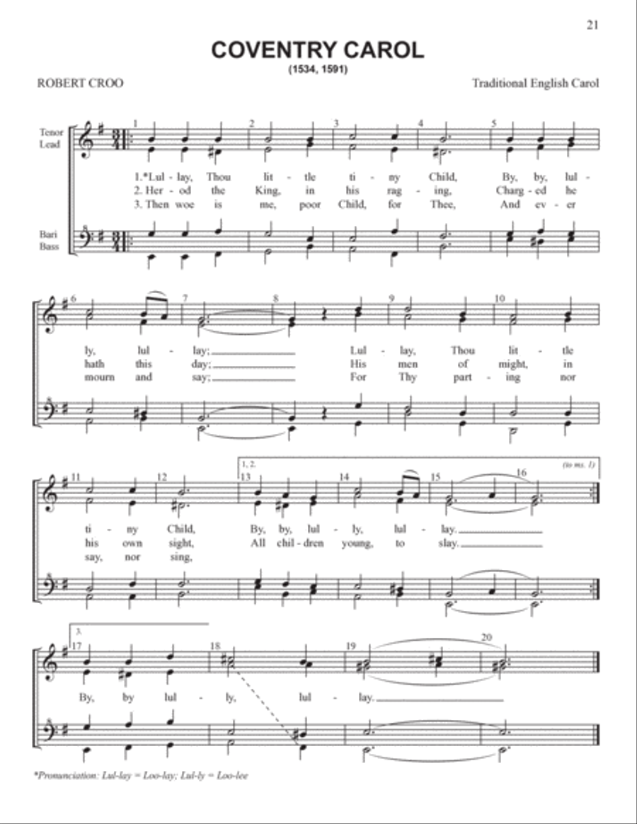Yuletide Favorites (Volume I) SSAA scores gallery preview page 21