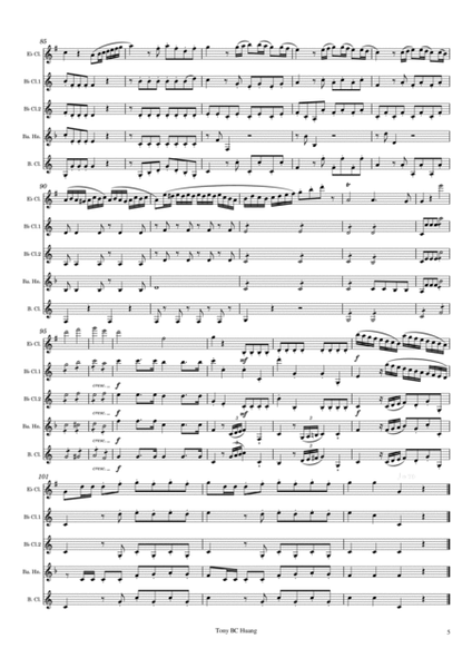 Mozart: O, zittre nicht (Queen of the Night Aria) Clarinet Quintet Version