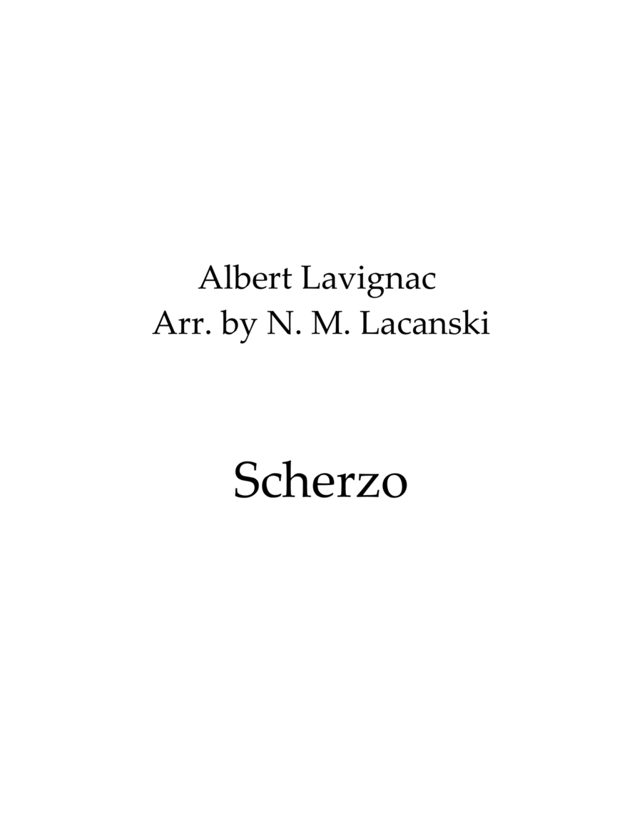 Scherzo Scherzo String Trio scores gallery preview page 1