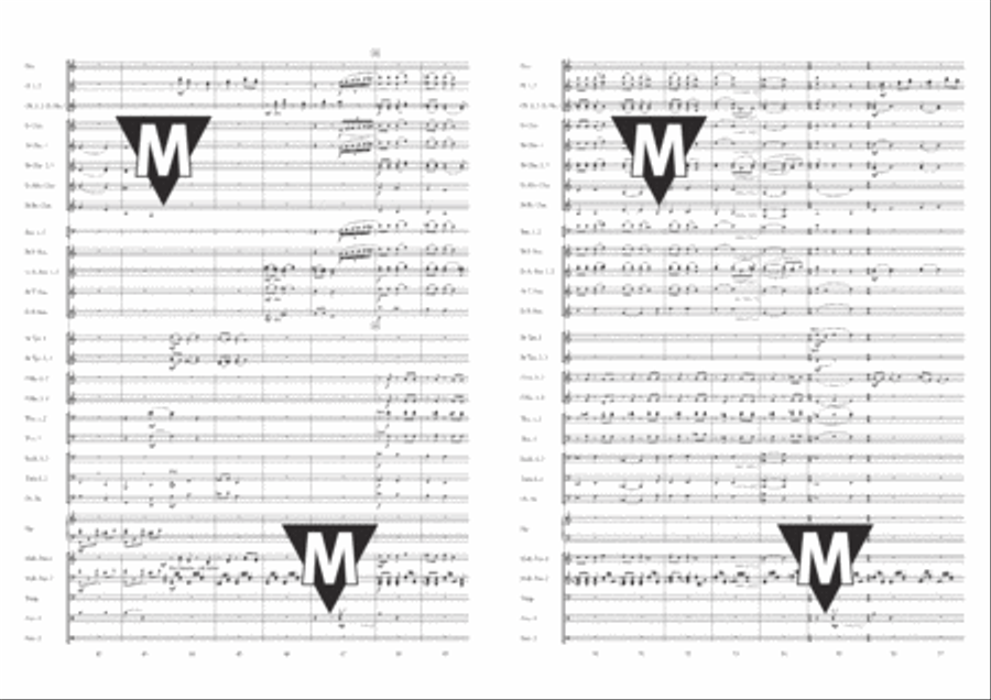 Romanian Dances II - Suite Concert Band scores gallery preview page 13