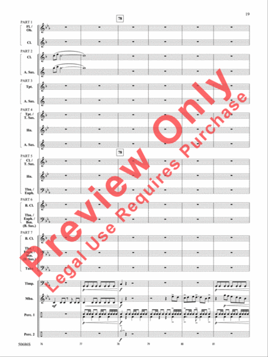 Tripwire Tripwire Concert Band scores gallery preview page 20