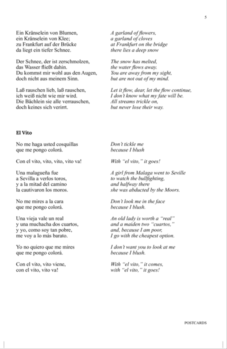 O My Love Is Like A Red, Red Rose 4-Part scores gallery preview page 5