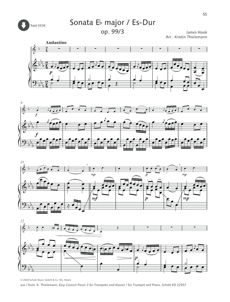 Sonata E-flat major