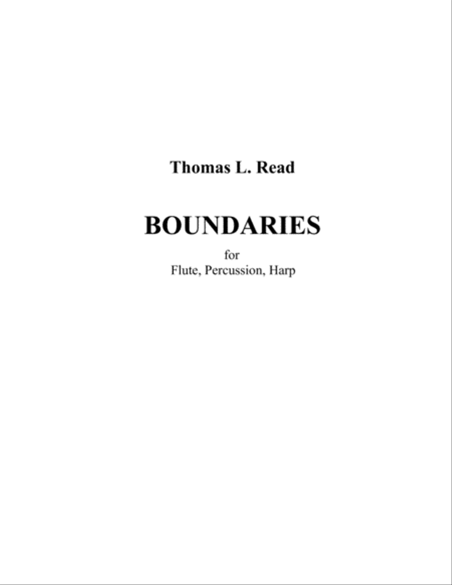 [Read] Boundaries