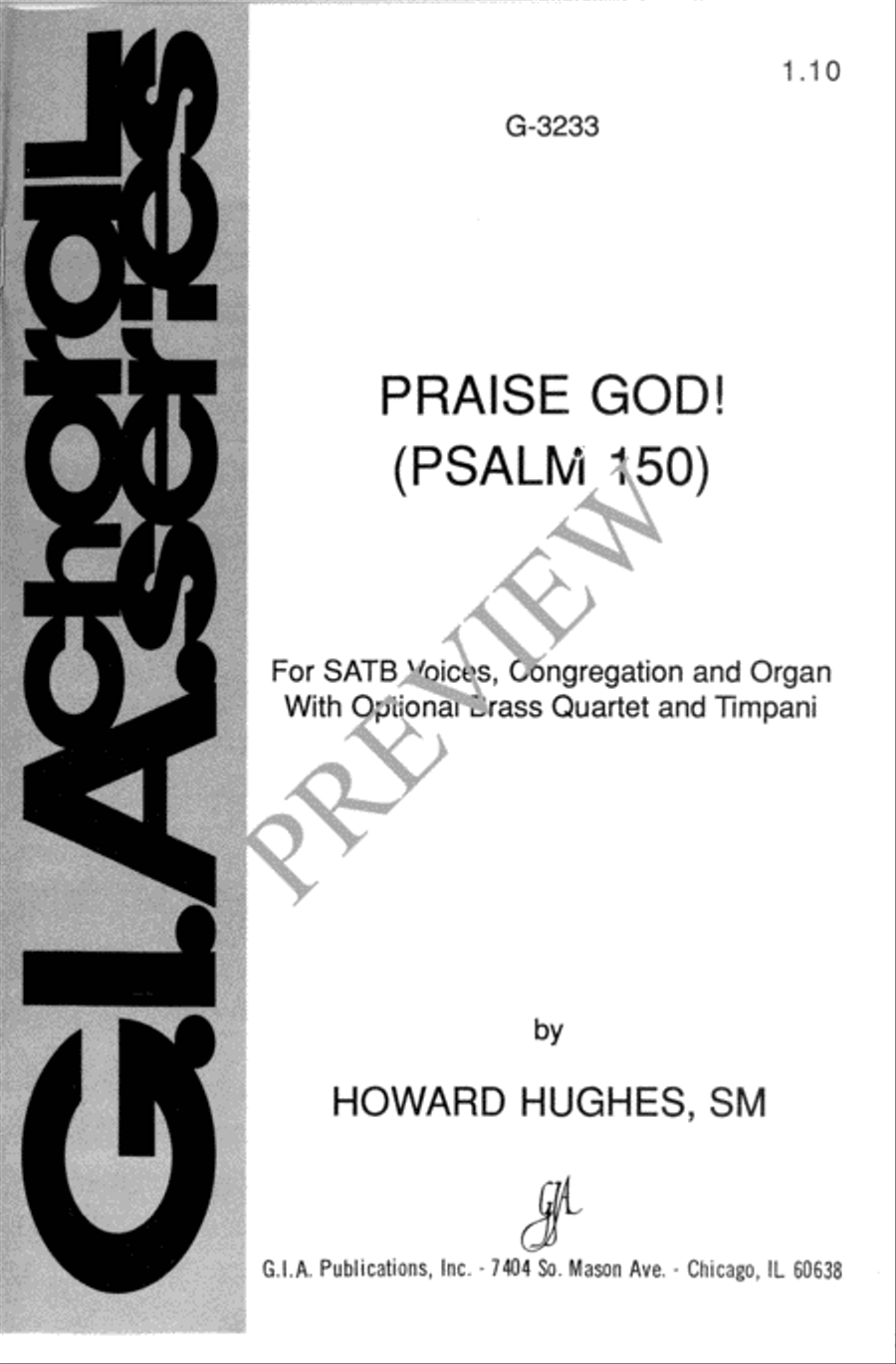 Praise God! Praise God! 4-Part scores gallery preview page 2