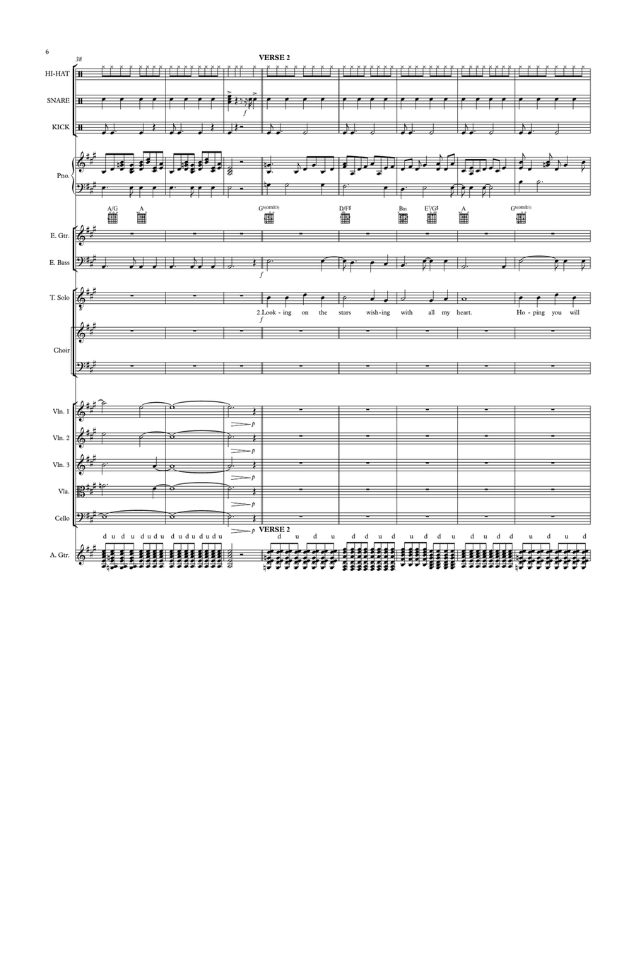 When I Fell in Love with You Piano, Vocal, Guitar scores gallery preview page 6
