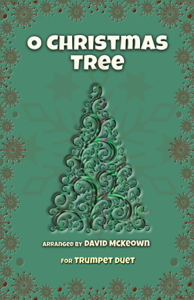 O Christmas Tree, (O Tannenbaum), Jazz style, for Trumpet Duet