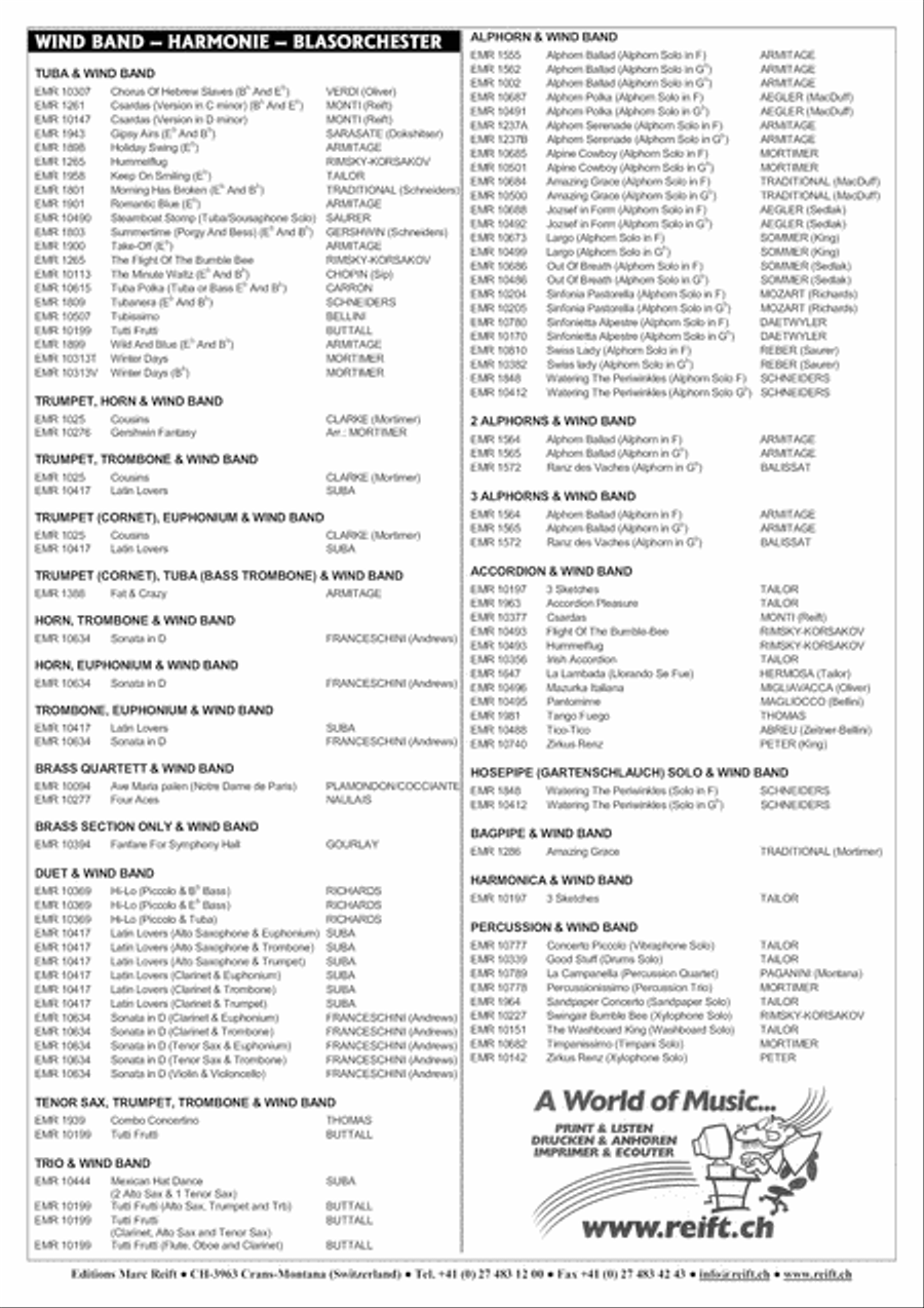 Summertime Summertime Concert Band scores gallery preview page 8