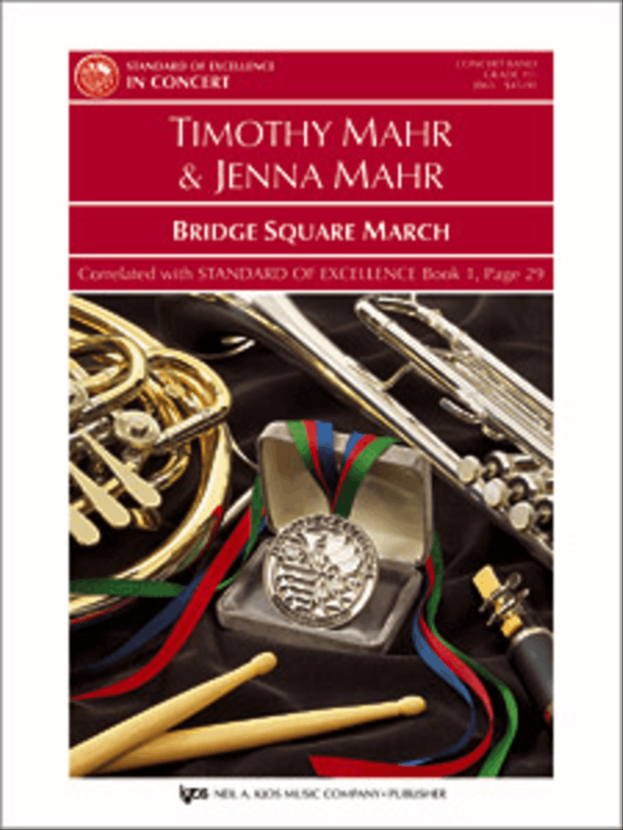 Bridge Square March Bridge Square March Concert Band scores gallery preview page 1