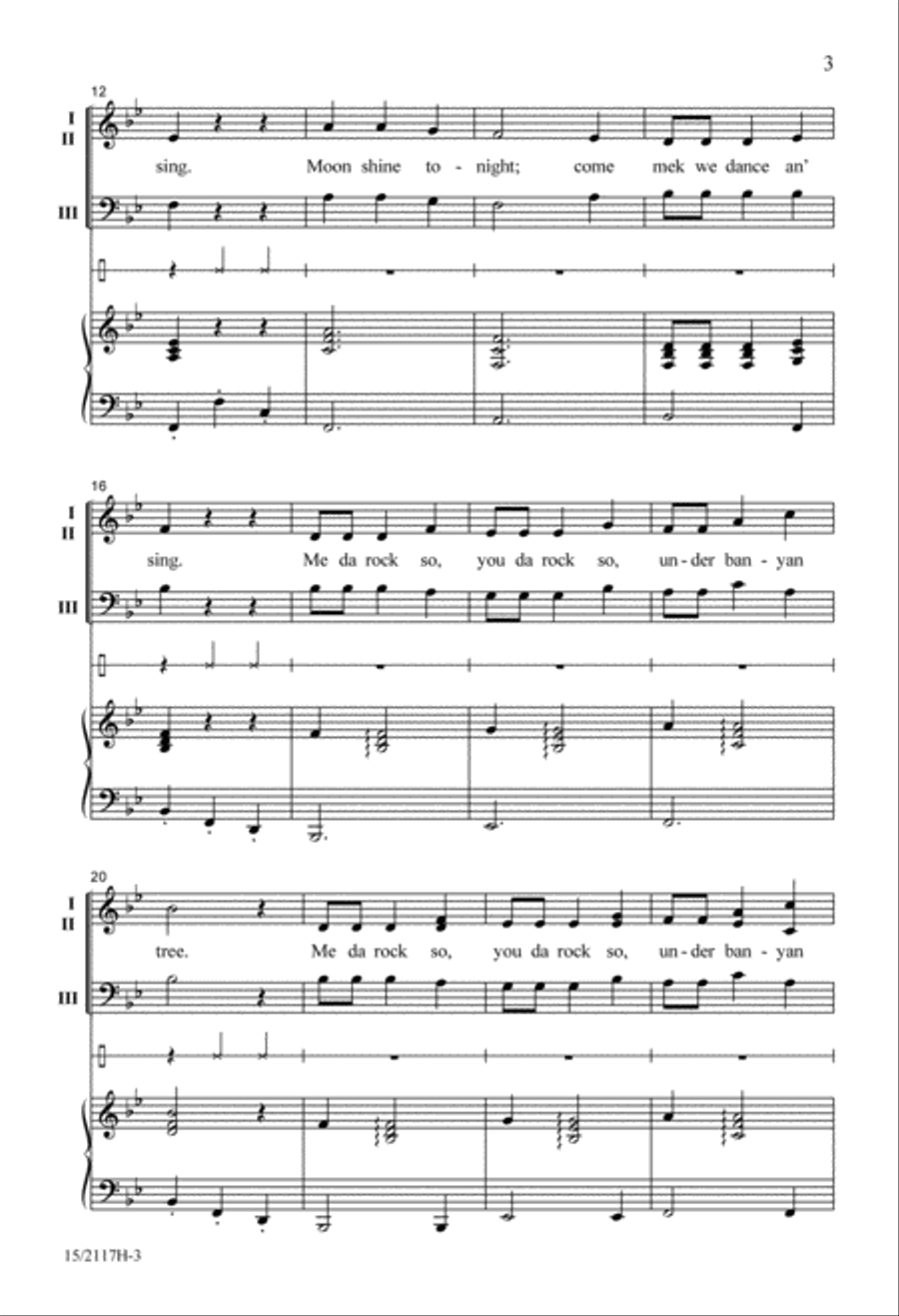 Banyan Tree Banyan Tree 3-Part scores gallery preview page 2