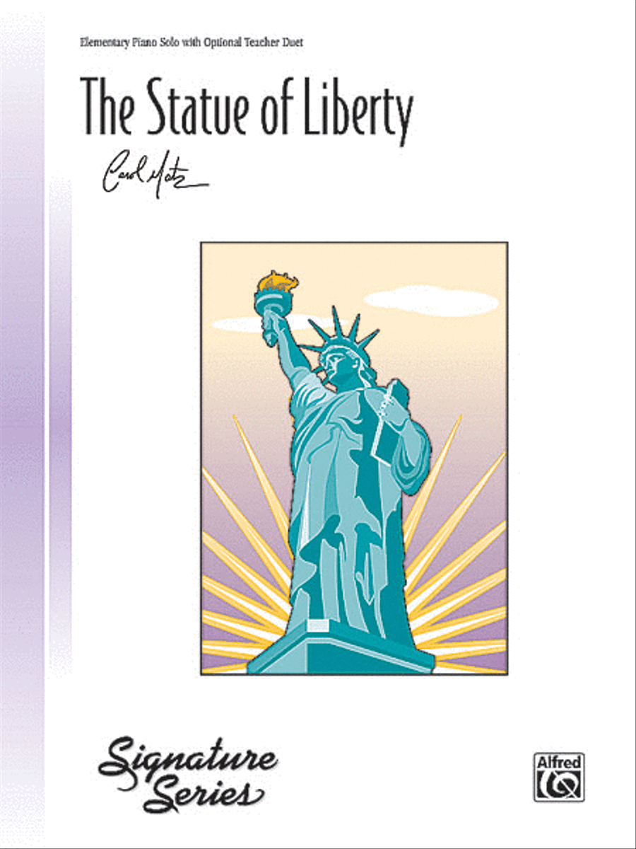 The Statue of Liberty Easy Piano scores gallery preview page 1