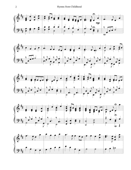 Hymns from Childhood - Complete (piano) image number null