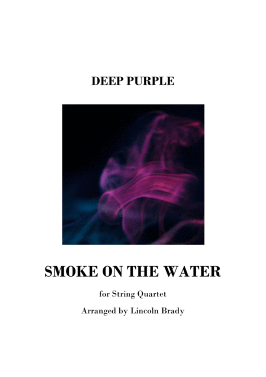 Smoke On The Water String Quartet scores gallery preview page 1