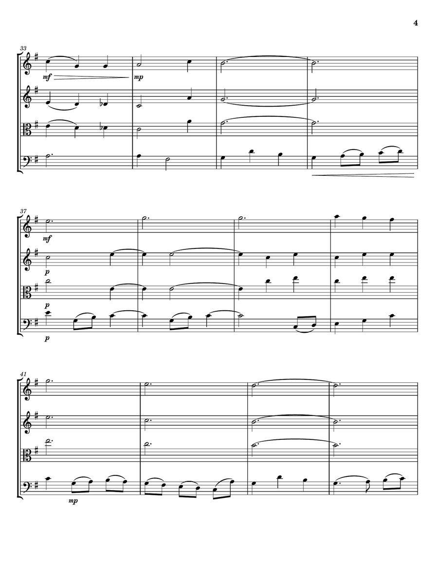 Lara's Theme From Doctor Zhivago String Trio scores gallery preview page 4