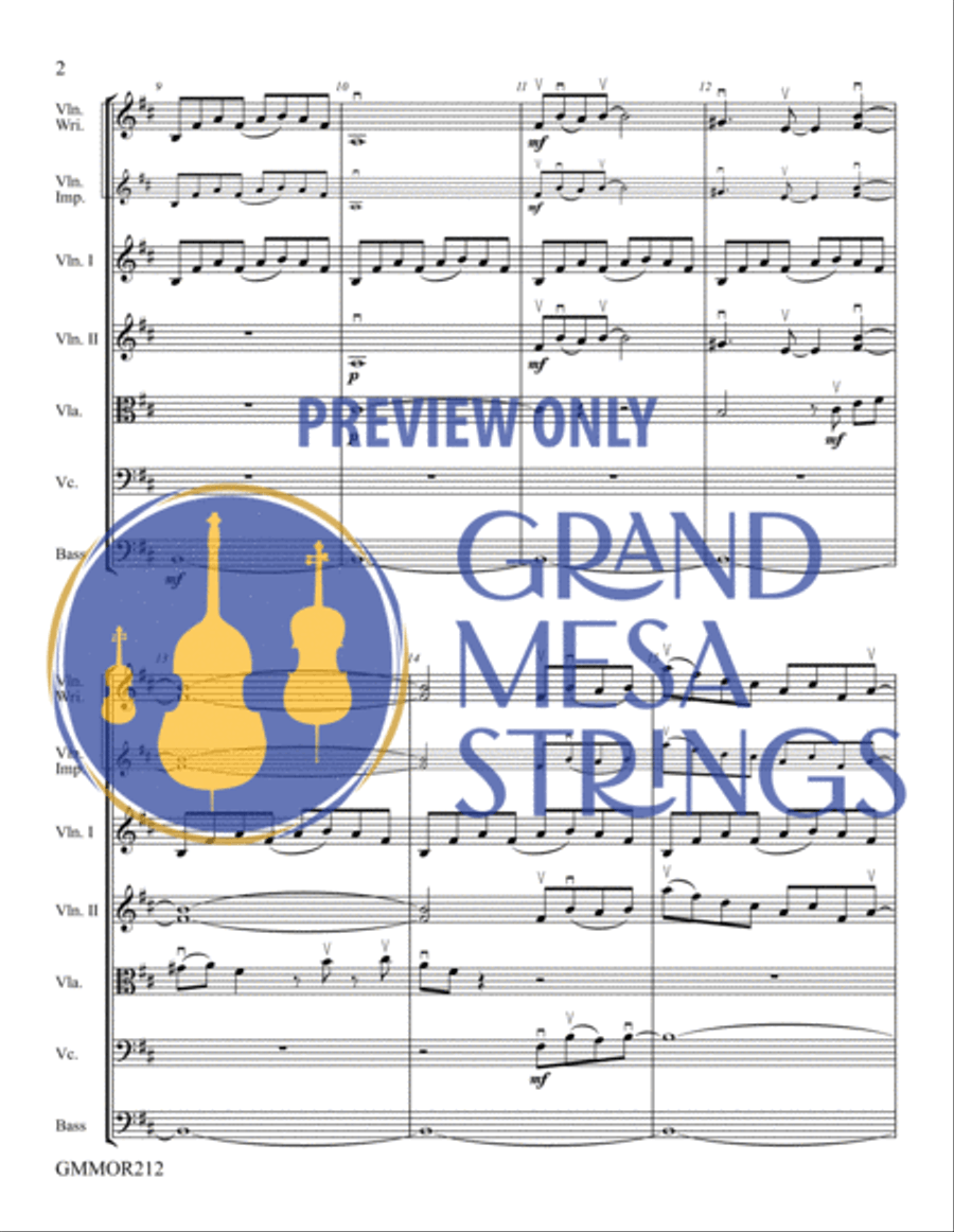 Blue Sky Basin String Orchestra scores gallery preview page 3