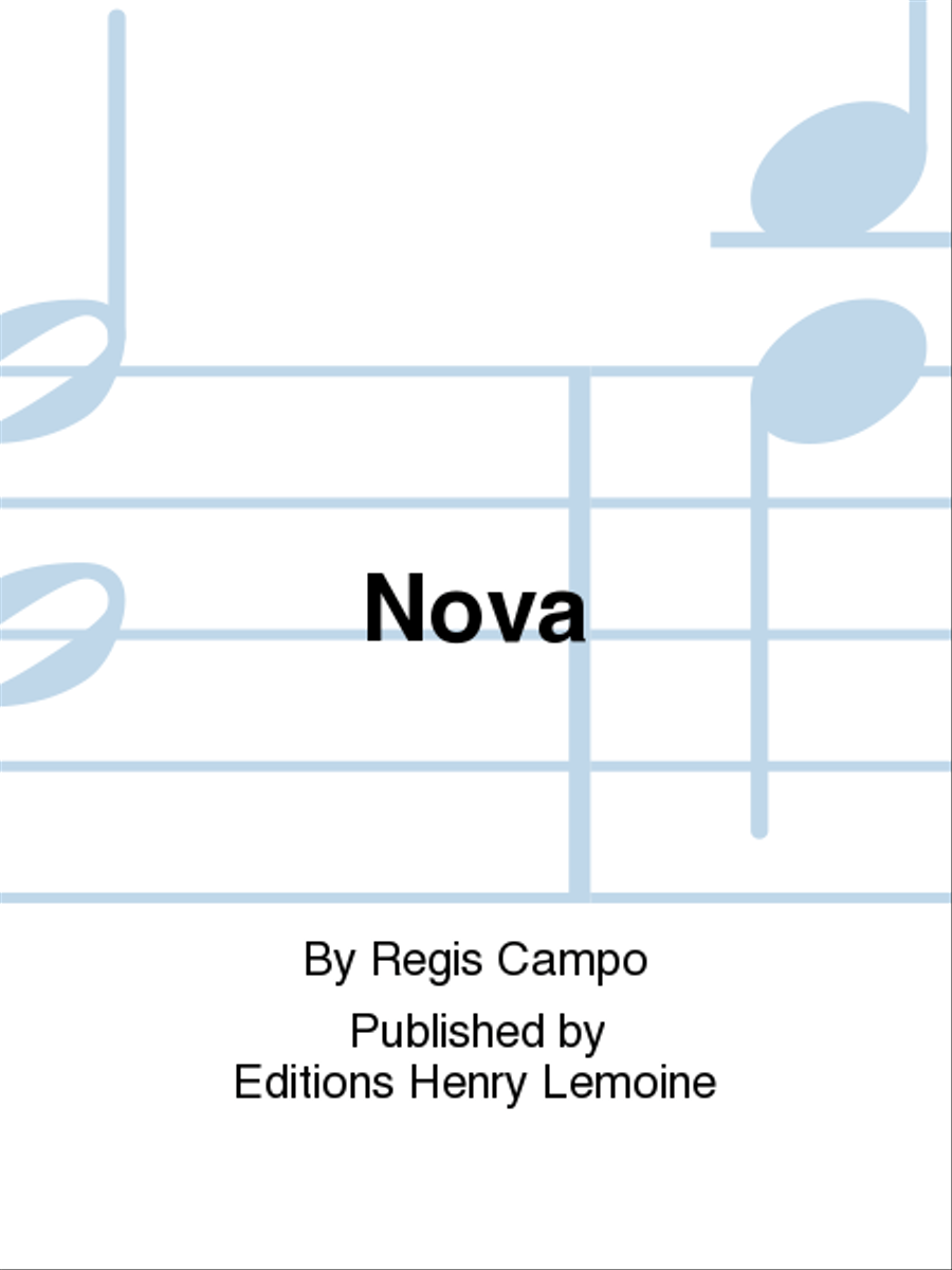 Nova Choir scores gallery preview page 1