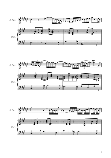 Arioso BWV 156 - Alto Sax Solo w/ Piano image number null