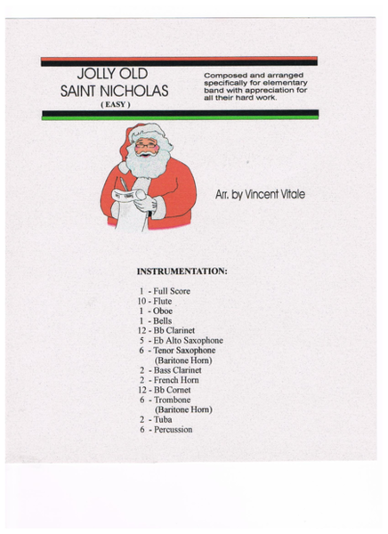 JOLLY OLD SAINT NICHOLAS image number null