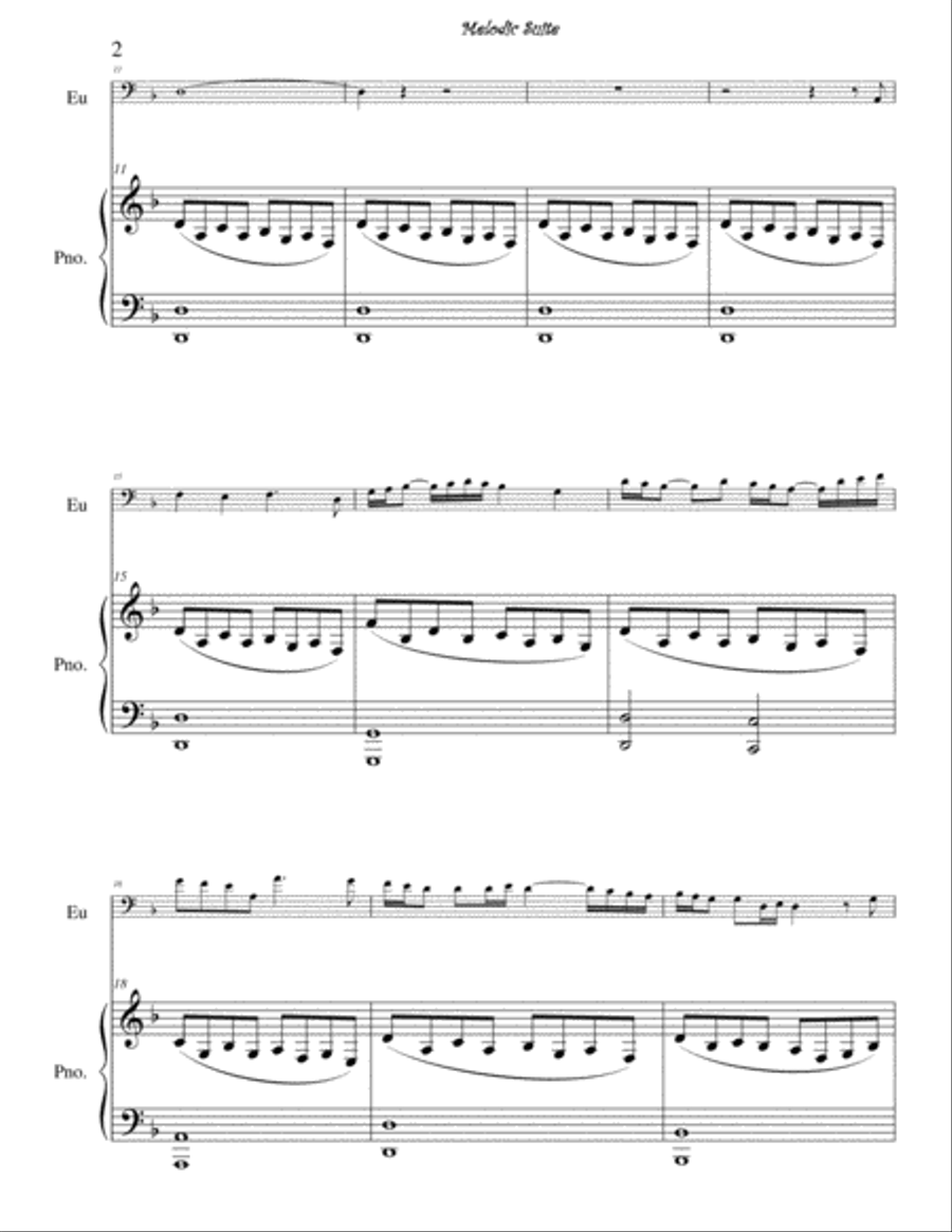 Melodic Suite Brass Duet scores gallery preview page 2