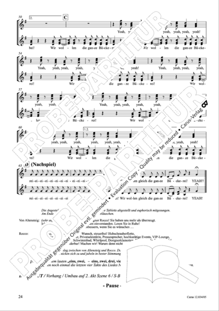 Schockorange Choir scores gallery preview page 25