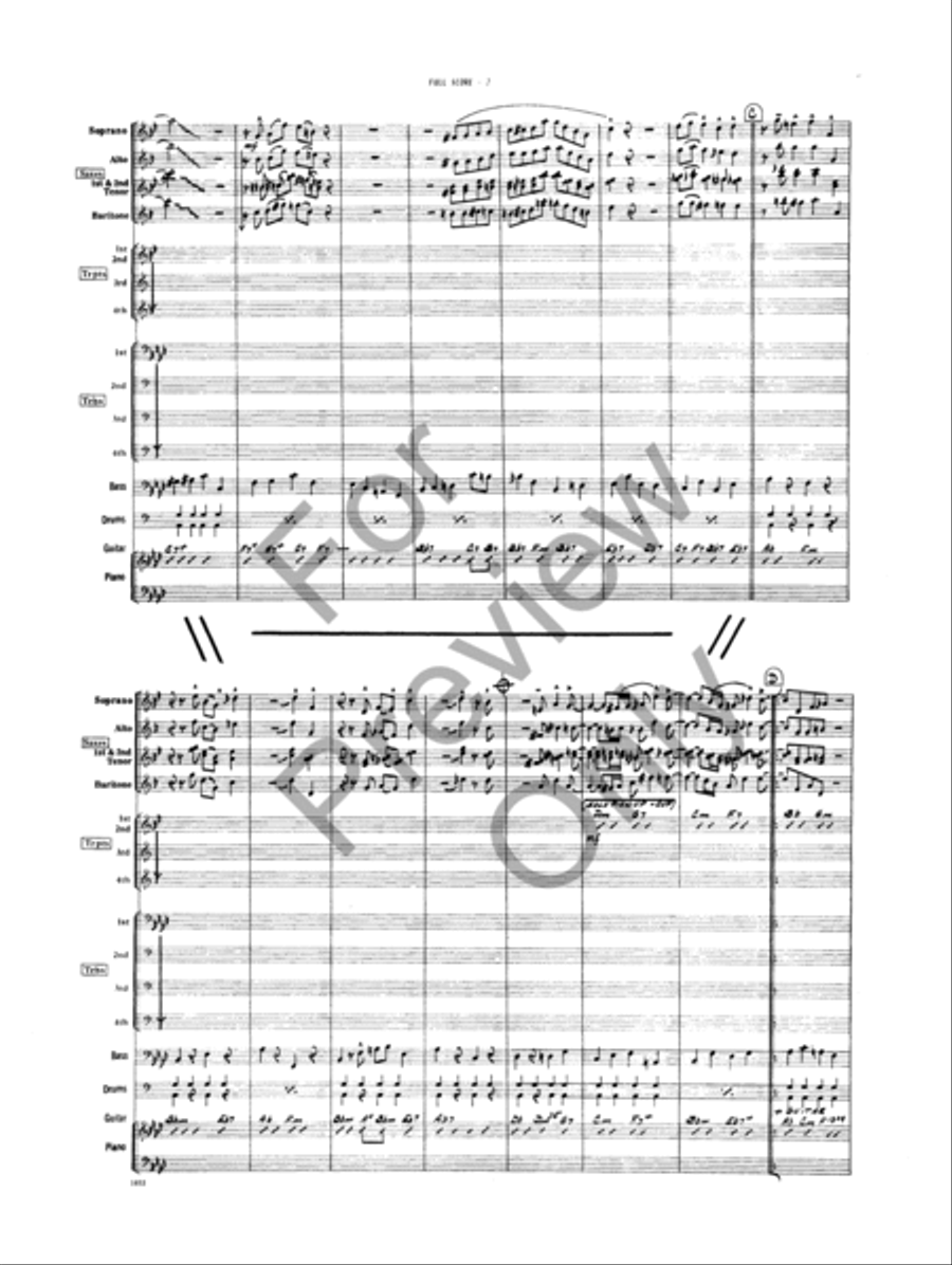 Tip Toe Choir scores gallery preview page 4