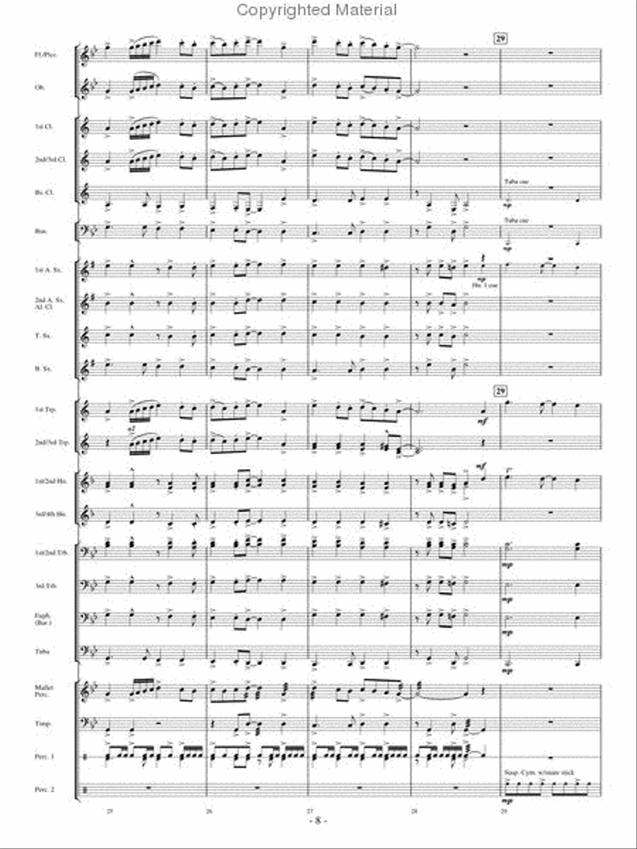 Ascentium Ascentium Concert Band scores gallery preview page 7