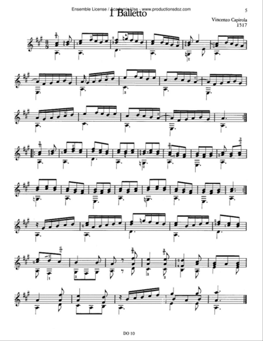 Musique pour guitare seule, Vol. 2 Classical Guitar scores gallery preview page 5