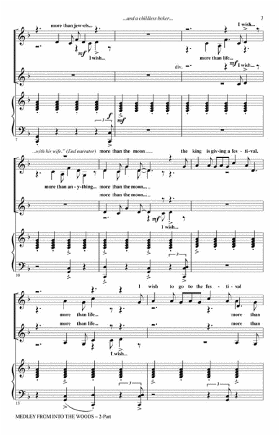 Into the Woods Into the Woods 2-Part scores gallery preview page 3