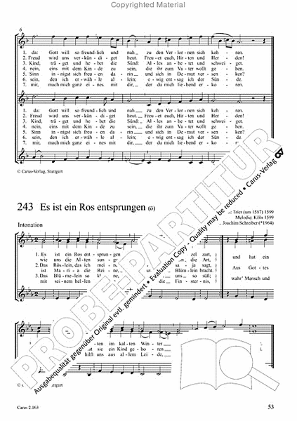 Chorbuch Gotteslob SSA