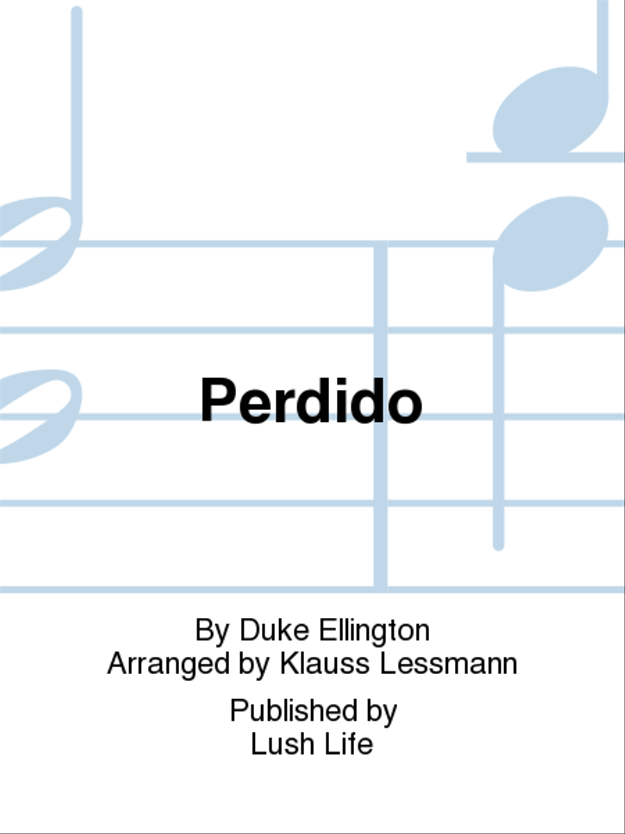 Perdido Big Band scores gallery preview page 1