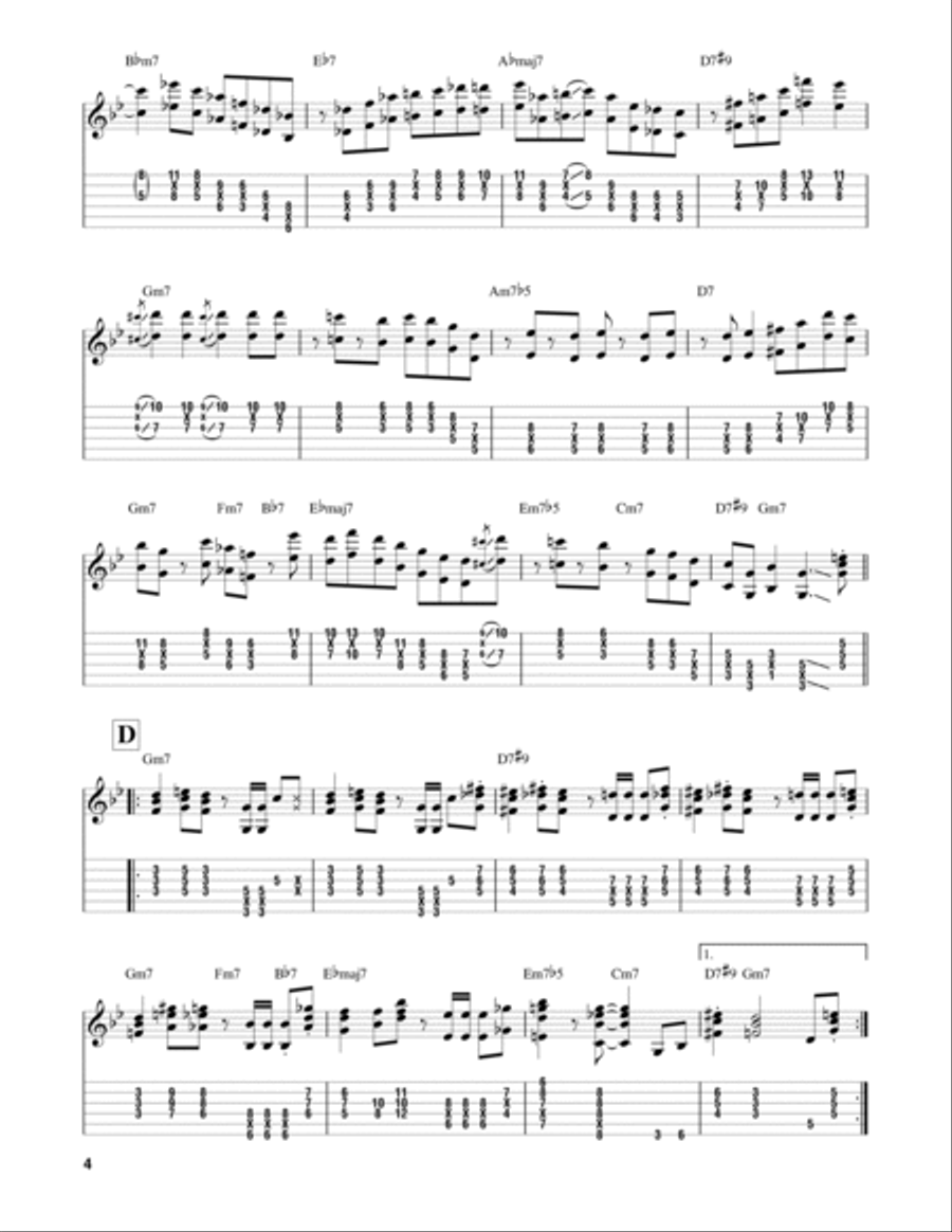 Road Song Road Song Electric Guitar scores gallery preview page 4