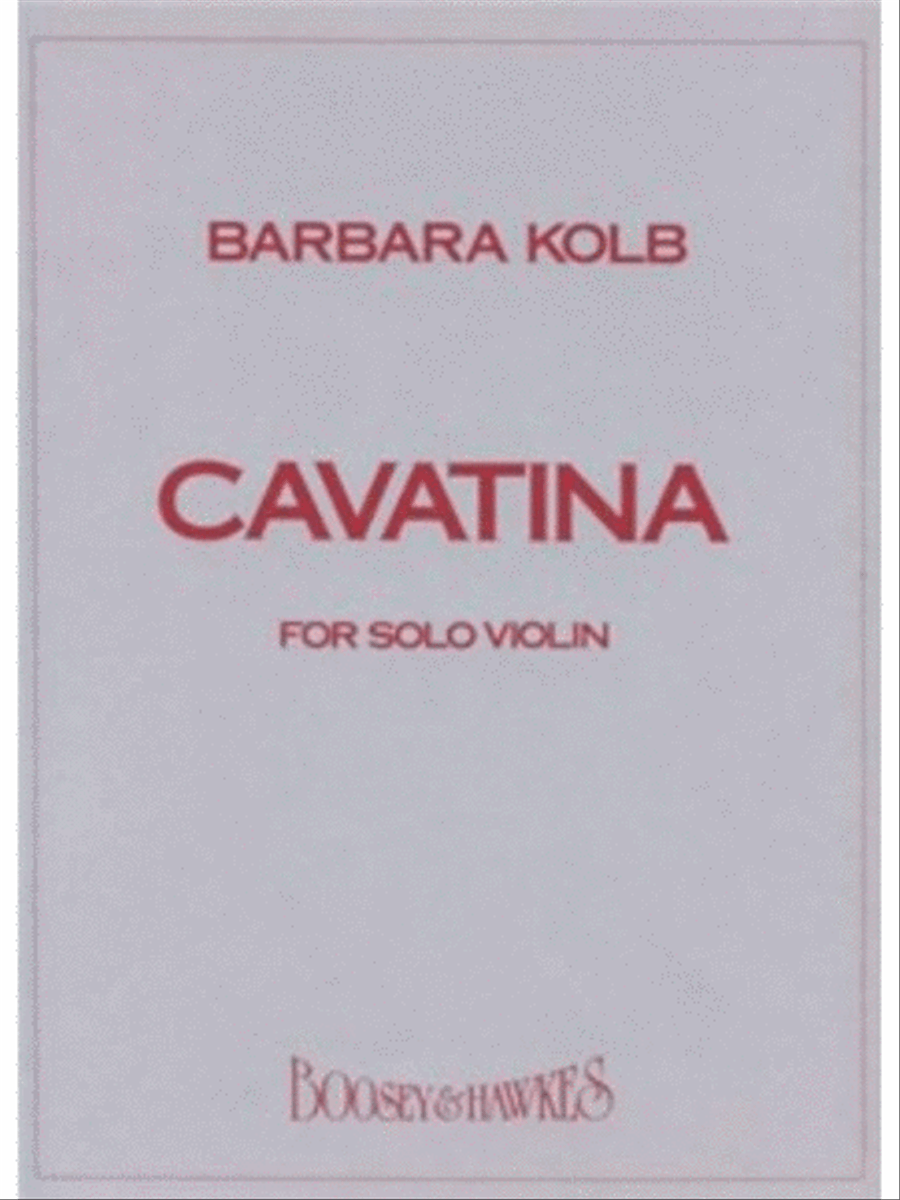 Cavatina Violin Solo scores gallery preview page 1