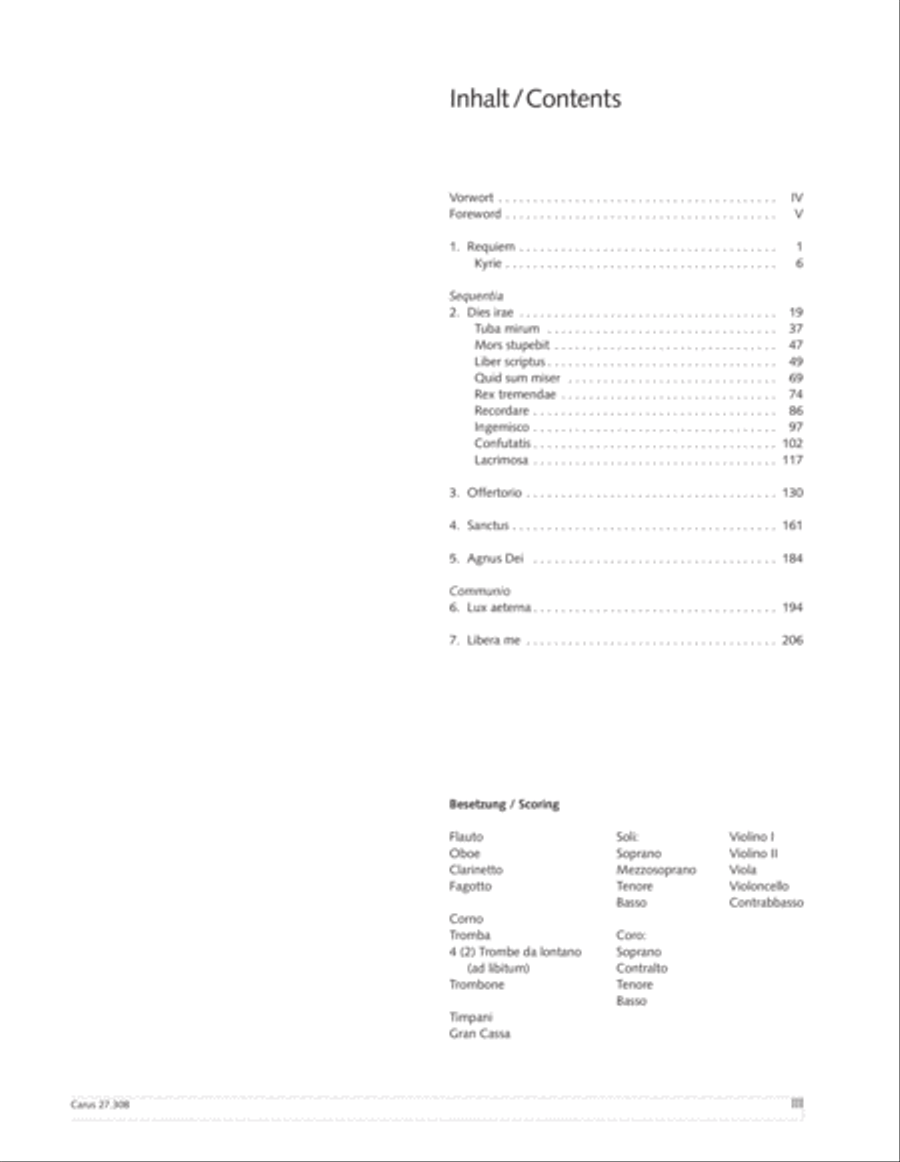 Messa da Requiem 4-Part scores gallery preview page 4